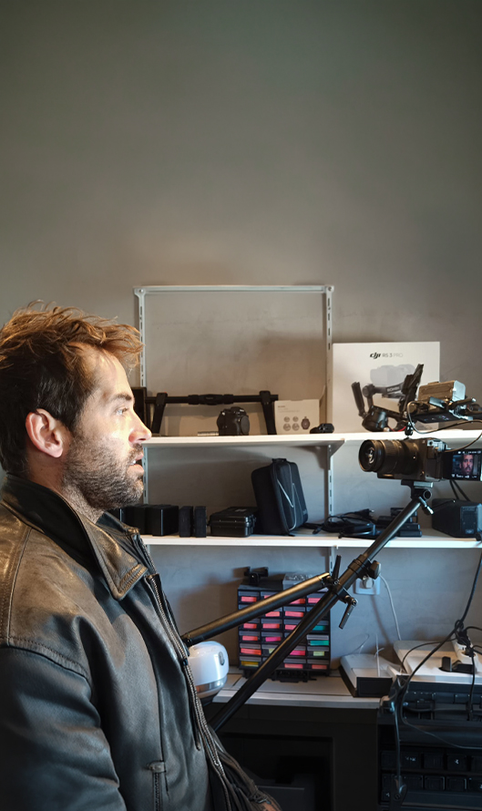 Body Shooting Système : Gilet de fixation rigide pour caméra, monitoring radio longue portée. Idéal pour prises de vues dynamiques (moto, vélo, sport).