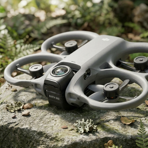DJI Avata 360 : Drones FPV cinéma LOG 10bits objectif 360° pour plans à effets et post-production
