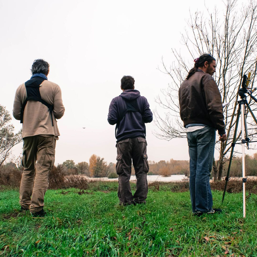 Équipe N&A Production et Aeterman Production en tournage avec drone cinéma