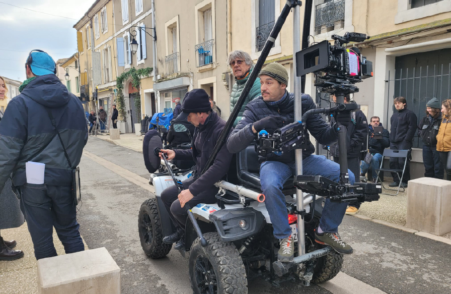 Garfield Proaim : Kit montage rigide bras Steadycam compatible quad et plateau électrique tournage professionnel