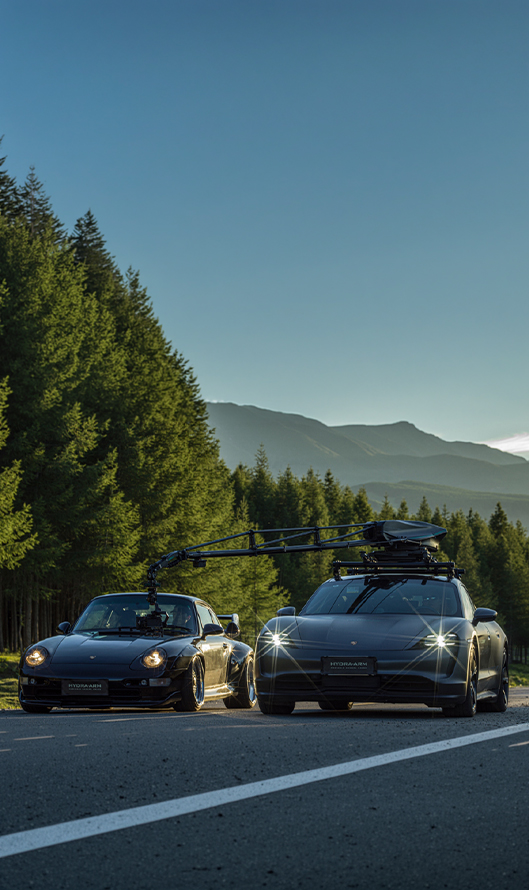 Tilta Hydra : Grue de toit type Russian Arm véhicule compatible Ronin 4D contrôle intérieur tournage cinéma